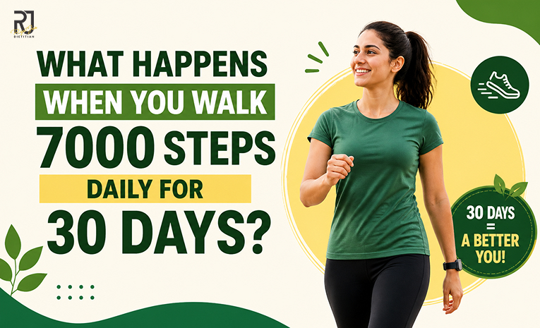7000 Steps Every Day for 30 Days