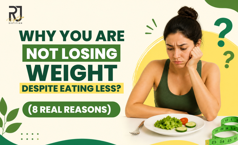 Why You Are Not Losing Weight Despite Eating Less - 8 Real Reasons